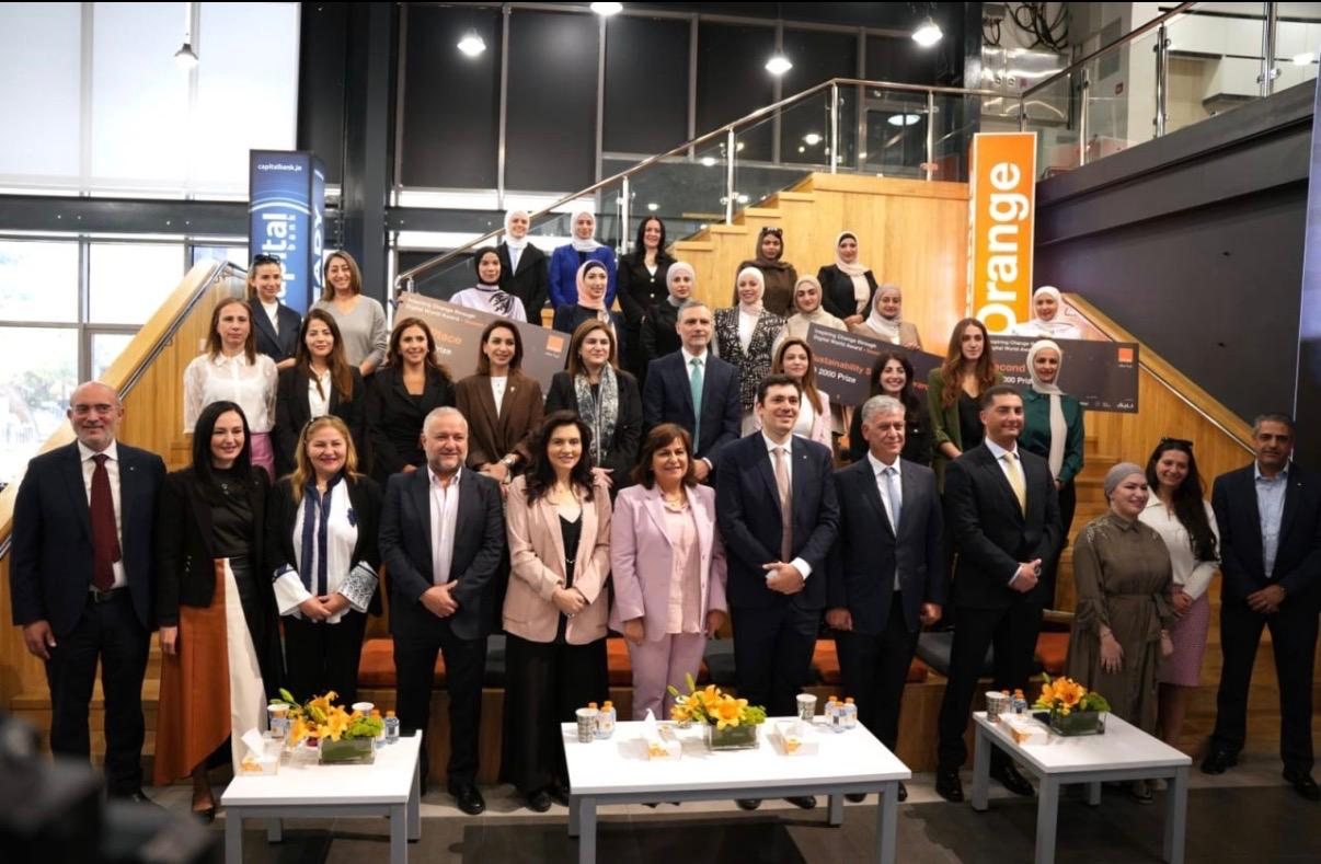 DigiOps taking part in a startup event at Orange Jordan